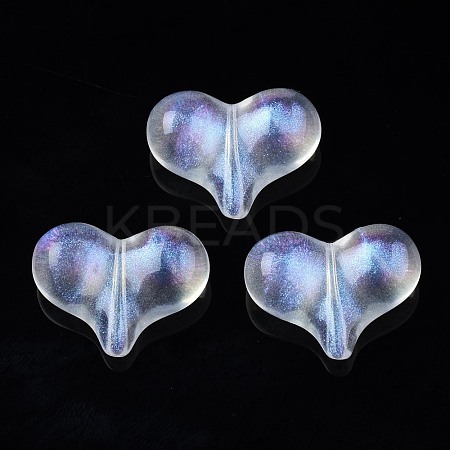 Transparent Acrylic Beads OACR-N008-089-1