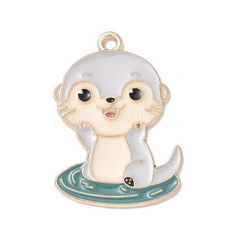 Alloy Enamel Pendants LS-ENAM-C027-01E-02-1