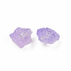 Two Tone Transparent Spray Painted Glass Beads GLAA-Q092-02-C01-4
