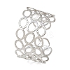 304 Stainless Steel Cuff Bangles for Women BJEW-G757-11P-4