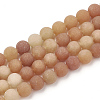 Natural Red Aventurine Beads Strands G-T106-268-1