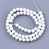 Spray Painted Non-magnetic Synthetic Hematite Beads Strands G-T116-16-16-2