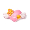 Pink Theme Opaque Resin Decoden Cabochons LS-RESI-C045-06E-1