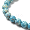 Synthetic Imperial Jasper Dyed Beads Strands G-P507-01A-02-4