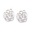 201 Stainless Steel Charms STAS-Q201-T119-2