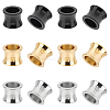 18Pcs 3 Colors 304 Stainless Steel Beads STAS-UN0040-22-1