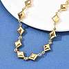 304 Stainless Steel Link Chain Necklaces NJEW-U023-04G-G-2