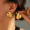 304 Stainless Steel Stud Earrings for Women WGFE882-01-2
