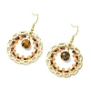 Seed Bead Dangle Earrings EJEW-MZ00744-01-4