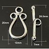 Brass Toggle Clasps LS-KK-H392-P-1