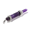 Chakra Theme Natural Amethyst Big Pendants G-I322-06P-01-3