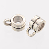 Charm Carrier Drum Tibetan Silver Hangers AB636-2