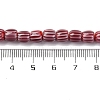 Handmade Lampwork Chevron Beads Strands LAMP-K041-01A-13-5