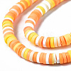 Handmade Polymer Clay Beads Strands CLAY-R089-4mm-097-2