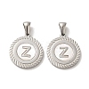 304 Stainless Steel Pendants STAS-I204-Z-P-1