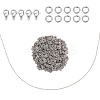 DIY 304 Stainless Steel Cable Chains Necklace Making Kits DIY-SZ0001-80P-10