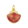 Rack Plating Brass Enamel Pendants KK-P269-09G-05-1