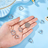 8Pcs 2 Styles Rack Plating Brass Pendants KK-TA0001-61-5