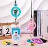 DIY Rings & Bees Silicone Pendant Decoration Making Kit DIY-TA0010-11-6