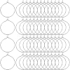 200Pcs Brass Wine Glass Charm Rings KK-SP0001-31B-P-1