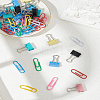 88Pcs 11 Styles Manganese Steel Binder Clips AJEW-LP0004-45-1