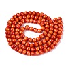 Imitation Tiger Eye Glass Beads Strands GLAA-Q106-03A-B05-2