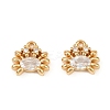 Ocean Theme Brass Micro Pave Cubic Zirconia Charms KK-F902-08K-G-1