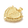Rack Plating Brass Pendants KK-I722-09G-E-2