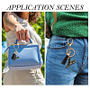 1Pc Resin Letter Keychains KEYC-TADJ0001-09Y-6