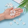 Flower Imitation Pearl Acrylic Bead Caps LS-OACR-L004-7226-5