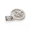 Non-Tarnish 304 Stainless Steel Pendants STAS-I136-16P-3