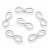 Non-Tarnish 201 Stainless Steel Connector Charms STAS-N090-T18-1-2