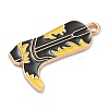 Western Cowboy Theme Alloy Enamel Pendants ENAM-A008-22KCG-02-2
