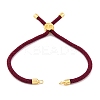 Nylon Cords Bracelet Makings Fit for Connector Charms AJEW-P116-01G-29-1