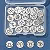 24Pcs 12 Styles 201 Stainless Steel Links/Connectors STAS-FS0001-98-7