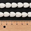 Synthetic Coral Dyed Carved Beads Strands CORA-P004-01D-4