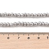 Electroplated Shell Pearl Beads Strands BSHE-C006-05C-4