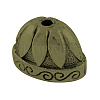 Tibetan Style Alloy Bead Cones TIBE-00748-AB-FF-1