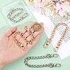 4Pcs 2 Colors Bag Extender Chains FIND-UN0016-11-4