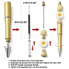 Plastic Beadable Pens X-AJEW-L082-A09-2