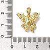 Rack Plating Brass Micro Pave Cubic Zirconia Pendants KK-M014-11G-3