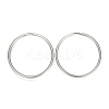 Tarnish Resistant 304 Stainless Steel Split Key Rings STAS-P178-50x2.3mm-P-1