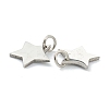 Tarnish Resistant (Defective Closeout Sale: Scratches)304 Stainless Steel Charms LS-STAS-XCP0001-34-3