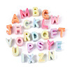 Luminous & UV Plating Opaque Acrylic European Beads PACR-T017-11M-1