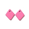 Spray Painted 201 Stainless Steel Charms STAS-G304-18B-1