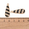Alloy Enamel Pendants FIND-K030-17E-G-3