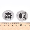 Non-Tarnish 201 Stainless Steel Pendants LS-STAS-T064-38P-25-3