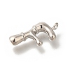 Rack Plating Brass Pendants KK-I722-08P-F-2