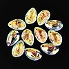 112Pcs Electroplate Glass Charms EGLA-T029-04B-4