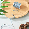 1 Roll Three Color Polycotton Cord Metallic Cord OCOR-TA0002-42B-5